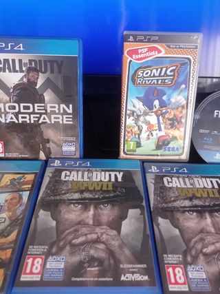 Juegos ps4 y psp 