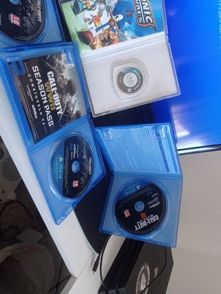 Juegos ps4 y psp 