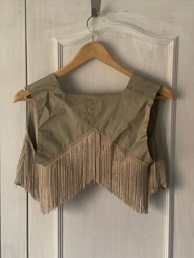 Traje flamenca con flecos Hecho a medida