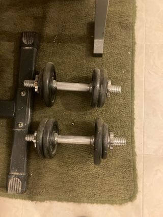 Banco press banca y abdominales