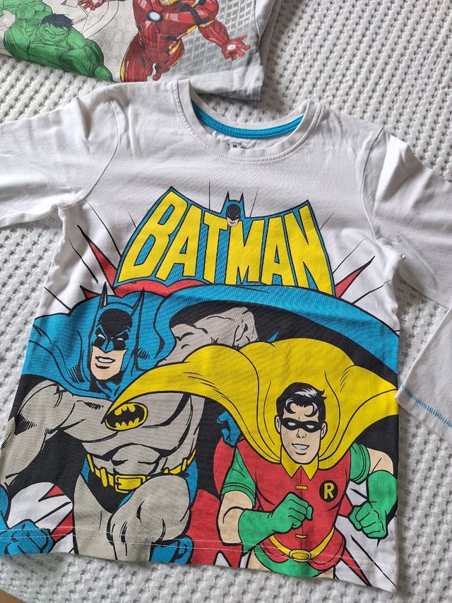 Lote Camisetas Superheroes 6-7 años