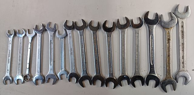 Juego de 15 llaves fijas