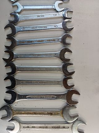 Juego de 15 llaves fijas