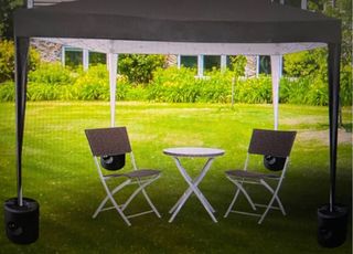 Nuevas Patas rellenables agua/arena para cenadores