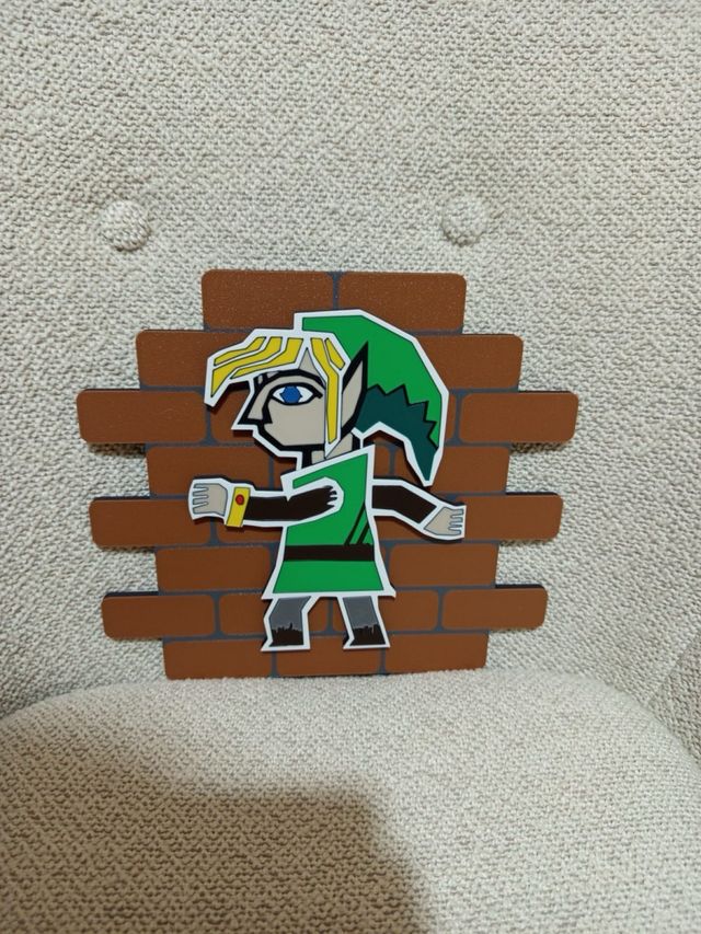 Link Zelda impreso 3D