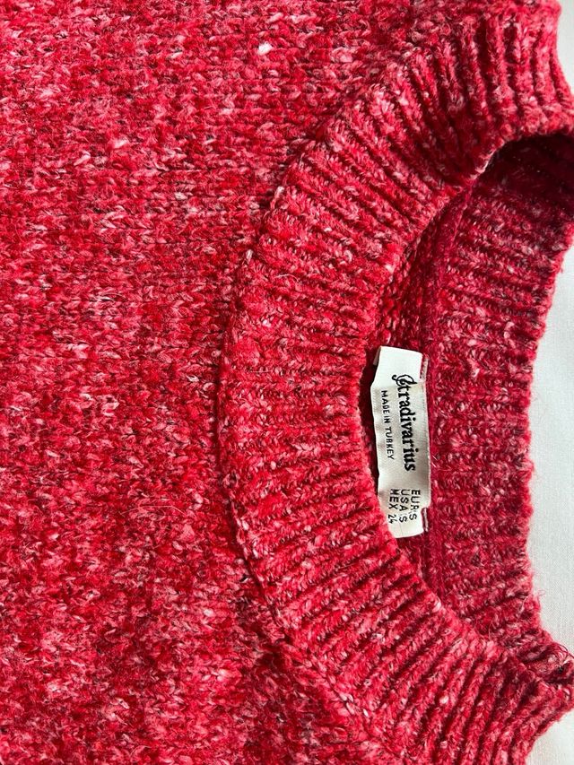 Jersey rojo Stradivarius