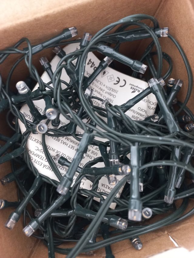 Guirnalda 350 Leds con 8 funciones