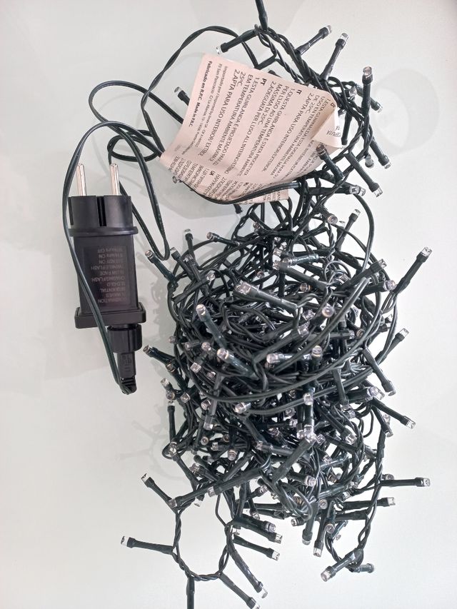 Guirnalda 350 Leds con 8 funciones