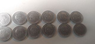 Lote monedas 10 céntimos 1959 Franco