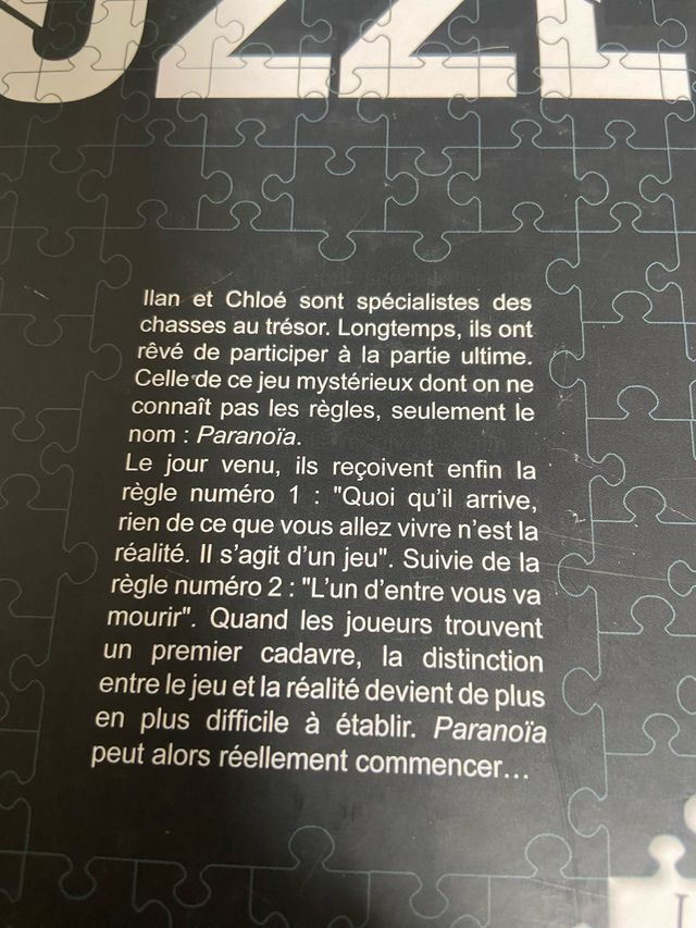 libro : puzzle . cartonné