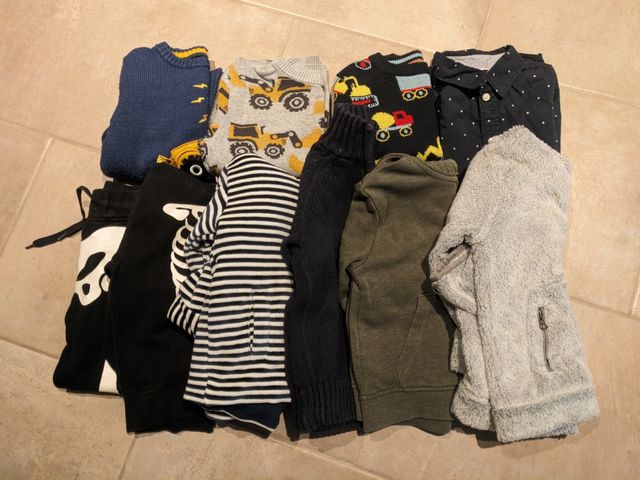 Lote ropa niño (10 piezas) 