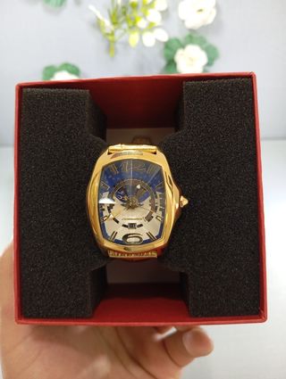 Orologio chronotech dorato nuovo con scatola