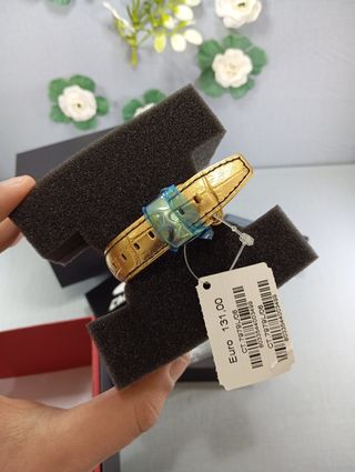 Orologio chronotech dorato nuovo con scatola