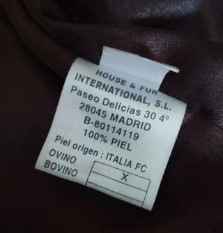 Chaquetón piel F&Co