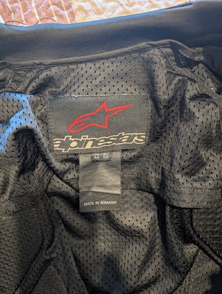 Mono alpinestars gptech airbag