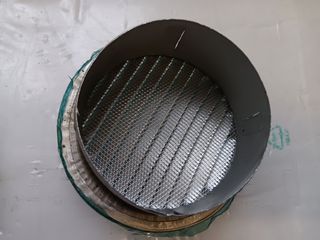 2 rejillas ventilación tubo 120 mm