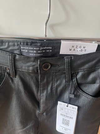 Pantalón High Waist Tiro Alto