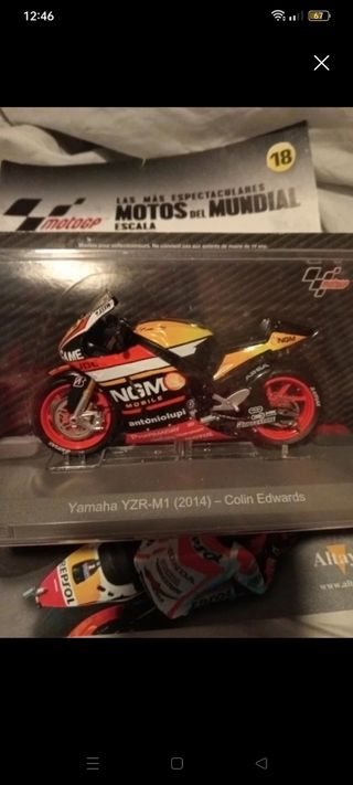 Moto GP Colín Edwards 2014