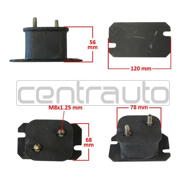 APOIO MOTOR ALFA ROMEO 75 1985-92