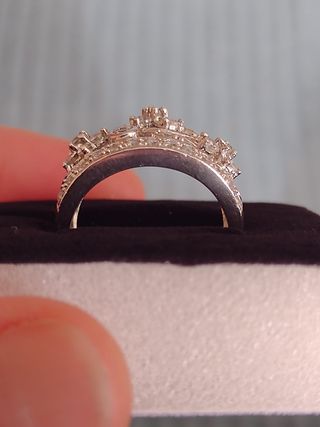 Anillo plata Swarovski