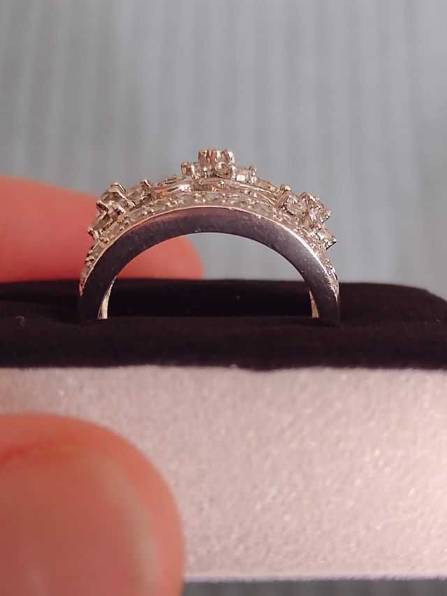 Anillo plata Swarovski