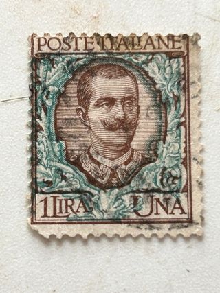 Sello Italia 1920 usado