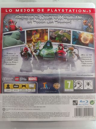 Lego Marvel Súper Héroes PS3