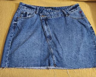 Falda vaquera azul Desigual
