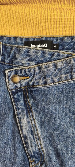 Falda vaquera azul Desigual