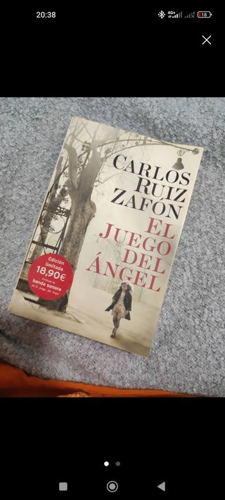 Creative pen tablet + libro El juego del Angel