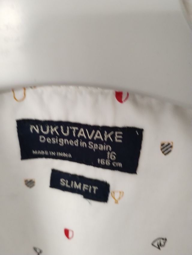 Camisa niño talla 16