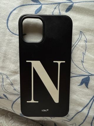 Funda iphone 12 mini letra N