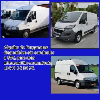 Alquiler de furgoneta
