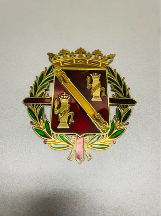 Placa esmaltada emblema guardia Franco Plus Ultra