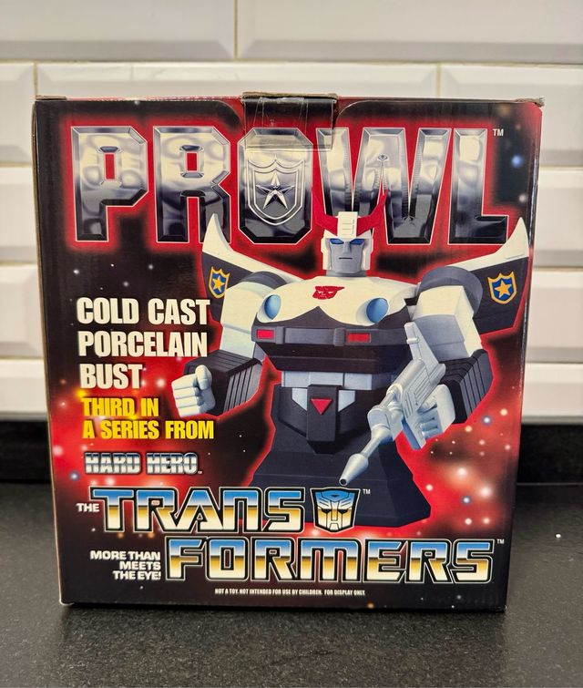 Busto porcelana transformers PROWL
