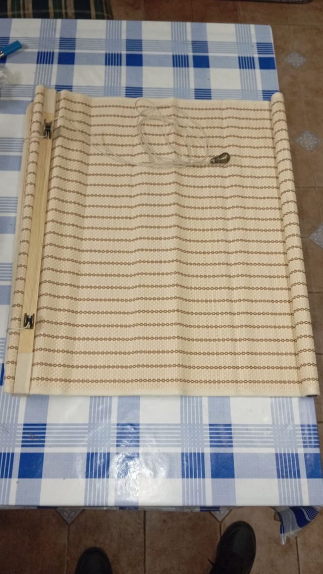 Lote de 2 cortinas enrollables