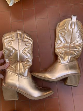 Stivali Texani Rose Gold