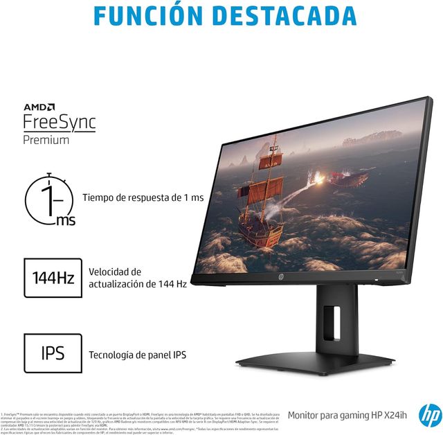 Monitor HP X24ih - 24" Full HD IPS, 144Hz