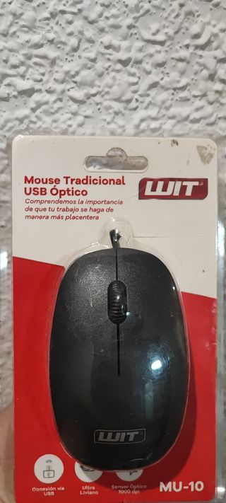 Ratón WIT Óptico MU-10