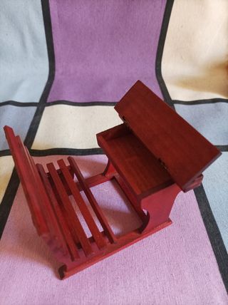 Pupitre de juguete.