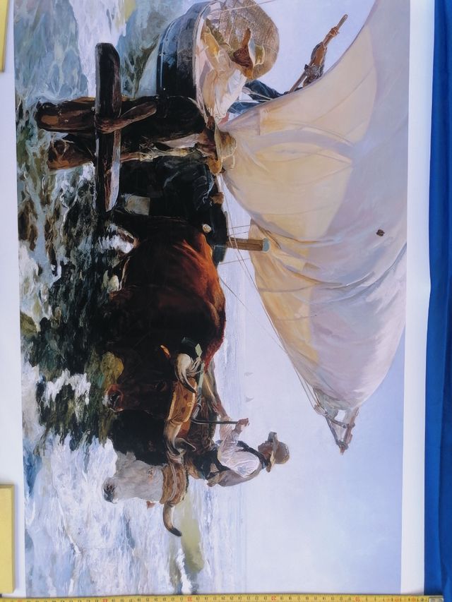 ARTE SoroLLA. BUEYES. CARTEL. R