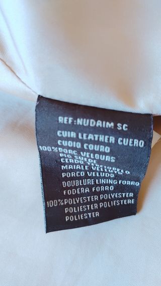 Chaqueta de ante Celio