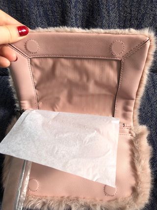 Borsa da polso rosa victoria’s secret 