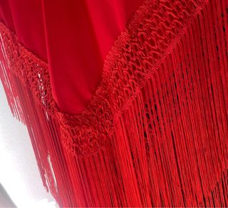Mantón Flamenco en forma Cuadrado 145cm de pico