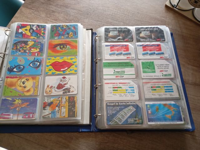 Schede telefoniche italiane e straniere 