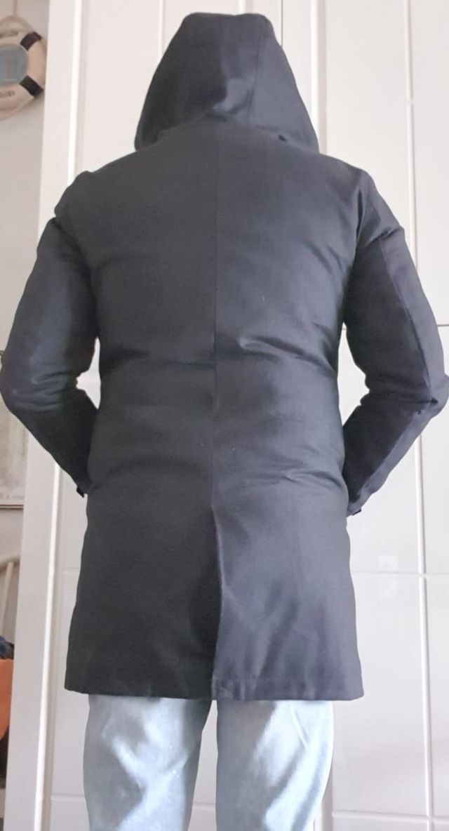 Giaccone colore nero, taglia L