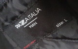 Giaccone colore nero, taglia L