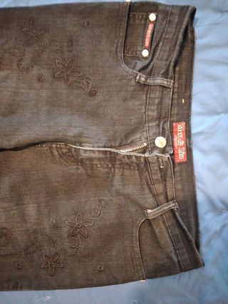 Jeans Donna TG 44/46 Nero leggero