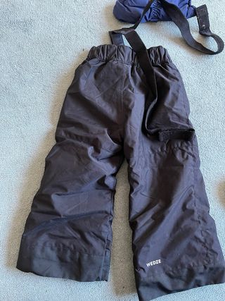 Pantalón  guantes y gorro skiar esquiar niño ski