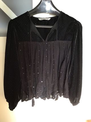 Blusa de fiesta de Zara